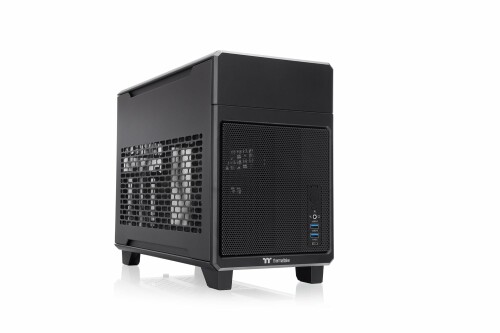 Thermaltake TR100 Black デュアルチャンバー Mini-ITX マイコン容れもの CA-11A-00S1NN-J0 CS9527