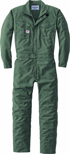山田辰 AUTO-BI つなぎ服 オール時期用 薄墨色 23011 007 4L