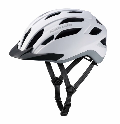 KABUTO(カブト) 銀輪 安全帽 WR-X 大きさ(頭囲めやす : 54-56糎) 色合い : 引っ敷き白いこと SG公証