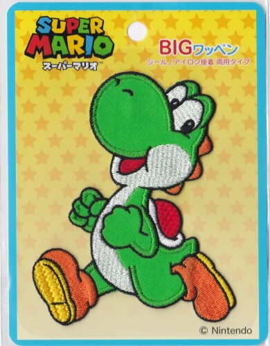 楽天市場】MRX002 スーパーマリオ ヨッシー Bigワッペン 全身