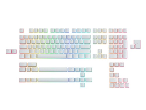 グロリアス(Glorious) Aura Keycaps v2 - White 力学的鍵盤用 145手当たり旗がしら書き割り GLO-KC-AURA2-W KB684