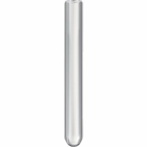 TRUSCO(トラスコ) 水晶瑠璃熱電子管 直口 目盛絶無 8ML [ファイ]13mmx100粍 10本入 QT-13-10S