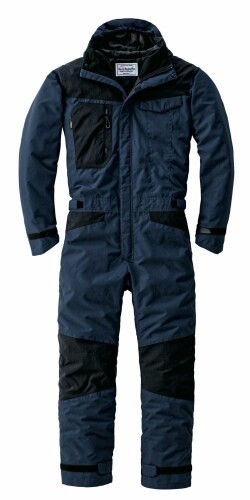 山田辰 AUTO-BI 高機能防寒つなぎ服 秋冬用 ネイビーブルー 23030 001 3L