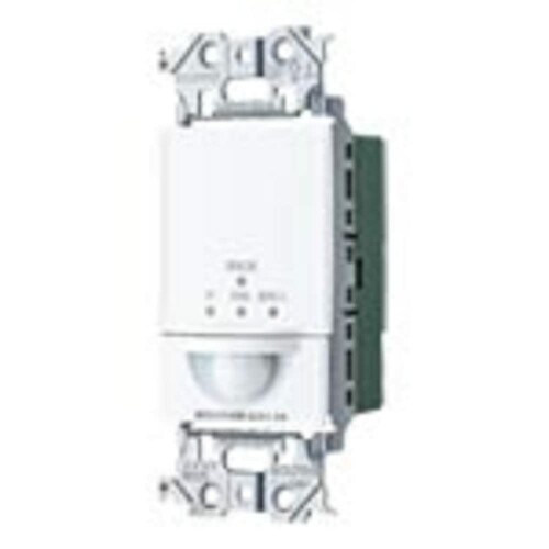 パナソニック(Panasonic) トイレ壁取付熱線センサ付自動スイッチ 適合LED専用1.2A・換気扇連動用 マットホワイト WTA13749W|アルメリア店