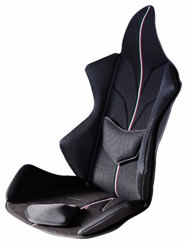 Mission Praise(ミッションプライズ) スギウラクラフト AMAZING GT (アメージングGT) シートクッション PROTECT (プロテクト) ブラック/イタリアン|アルメリア店