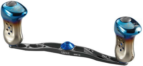 リブレ(LIVRE) 11938 スターター 140 (CRANK 140) 銃の引き金ノッブ積み上げる 黒鯛細工所(ドラグ付)用 火器メタ\u0026青碧 FKKK140-TR-GMB