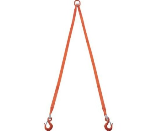 2本吊ベルトスリングセット 35mm幅X2m 吊り角度60°時荷重1.72t(最大使用荷重2t) G35-2P20