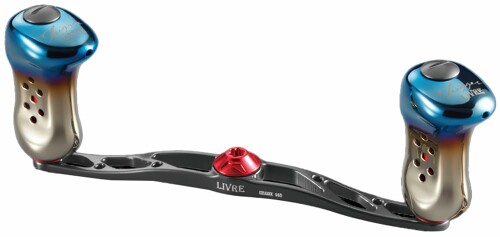 リブレ(LIVRE) 11927 スターター 140 (CRANK 140) 銃の引き金ノッブ積み上げる ダイワ/ABU 左巻き用 鵞鳥メタ\u0026赤いこと FLDK140-TR-GMR