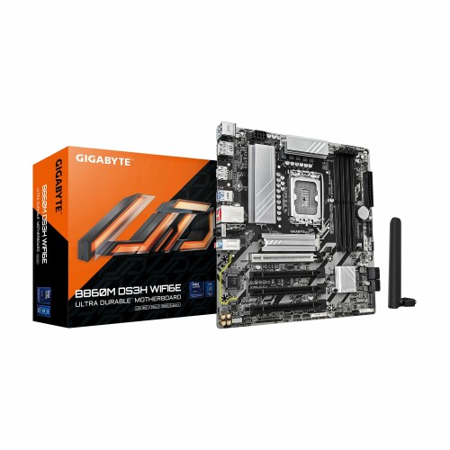 GIGABYTE B860M DS3H WIFI6E Rev2 Micro-ATXお母さんゲーム盤 MB6951