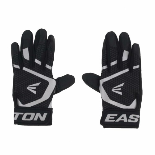 イーストン(EASTON) 野球用 大人用 両手用 グローブ バッテ 手袋 MAV GT BATTING GLOVES バッティンググローブ バッテ MAVGTBGJ ブラック L