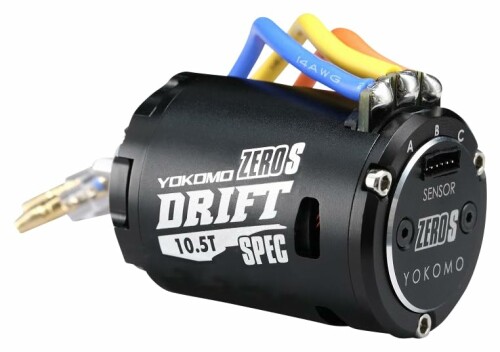 楽天市場】ZERO Sブラシレスモーター13.5T センサー付(ブラック