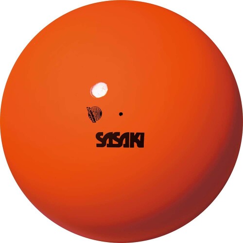 SASAKI(ササキ) 新体操 手具 ボール 国際体操連盟認定品 日本体操協会検定品 ジムスターボール 直径18.5cm フレッシュオレンジ(FRO) M20AF