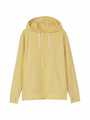 (ヘリーハンセン) ラッシュガード L/S One Point Logo FZ Hoodie Rashguard ストローイエロー L｜アルメリア店