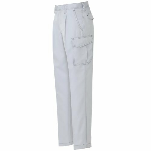 秋冬物 AITOZ アイトス カーゴパンツ(1タック)AZ-11404 003シルバーグレー 73