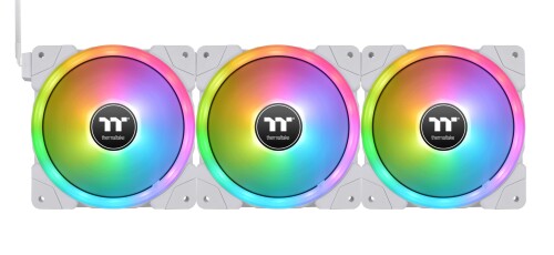 Thermaltake SWAFAN EX12 RGB White (3-Fan Pack) パソコン入れもの気違い CL-F161-PL12SW-A FN1912