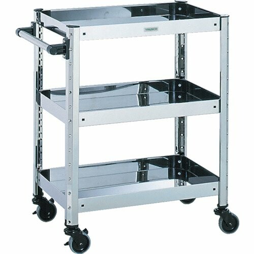 トラスコ中山(TRUSCO) SUS430ステンレスワゴン 620×420×800mm SUS4511A