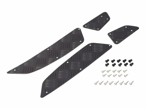 キタコ (KITACO) ステップボード (ブラックアルマイト) PCX125(JK05-1200001~) PCX160(KF47-1200001~) 左右1セット アルミ製 538-1490050|アルメリア店