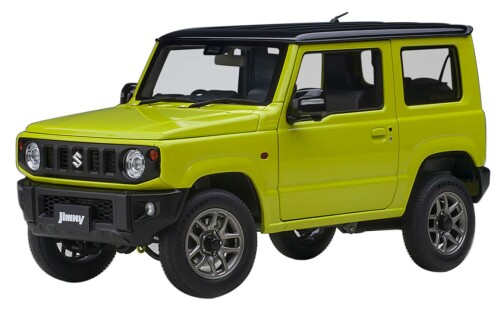オートアート(AUTOart) 1/18 スズキ ジムニー (JB64) イエロー/ブラック・ルーフ 完成品 78501|アルメリア店