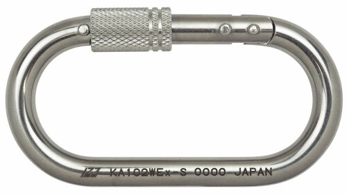 123 カラビナEx ステンKA102ダブルストッパー KA102WEXS