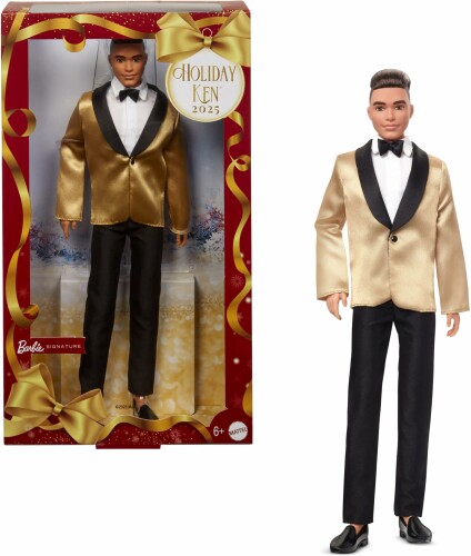 バービー(Barbie) 休み日ケン ブルネット 書き判 BLACK きせかえあやつり人形・棲み家 ままごと・ごっこ命のせんたく 6歳から ゴールド JGK56 その他-日本人形・フランス人形