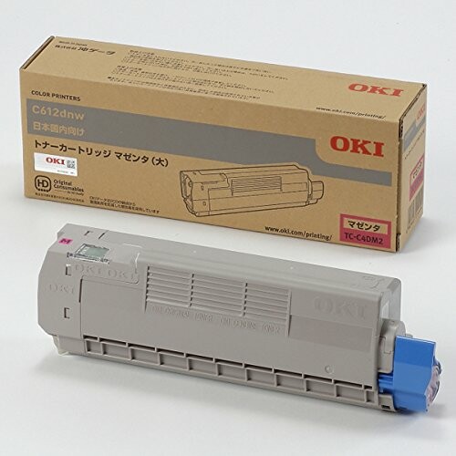 沖データ トナーカートリッジ(大) マゼンタ (C612dnw) TC-C4DM2