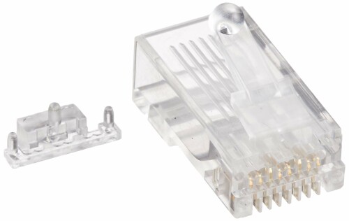 サンワサプライ 種族6A RJ-45繋ぎ(単線用) ADT-6ARJ-100