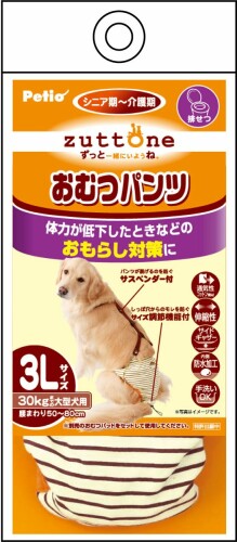楽天市場】ペティオ (Petio) ずっとね おむつパンツK 中型犬用 L