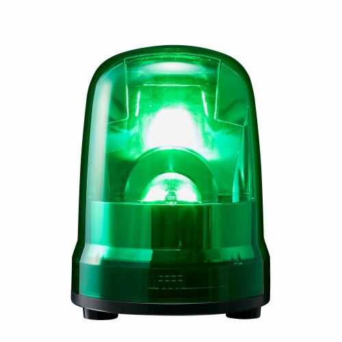 パトライト/PATLITE 回転灯 SKP-M2J-G Φ150 AC100～240V 緑色 3点ボルト足取付
