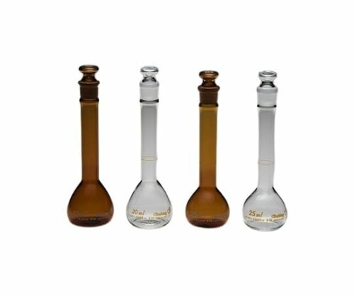 クライミング 錠剤用 首太 刃針瓶 茶 30mL 2035-03-20