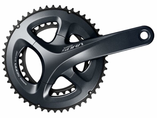 シマノ クランクセット FC-R3000 50×34T 170mm 9S BB別売 SORA(ソラ) EFCR3000CX04X|アルメリア店