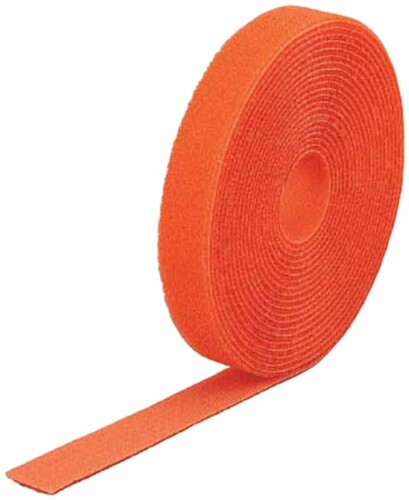 TRUSCO(トラスコ) 神通力一緒になる磁気テープ 両面 オレンジ色 20mm×25m MKT20250OR