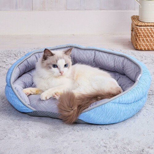 アドメイトCuna あごのせシェルベッド AWY ピンク あごのせシェルベッド AWY ピンク Cuna 犬猫用ベッド｜業務用