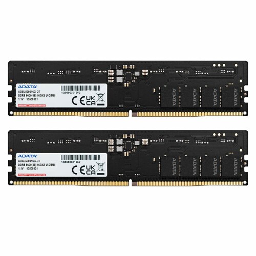 パソコン記憶装置 DDR5 5600MHz U-DIMM 32GB(16GBx2枚) AD5U560016G-DT-I