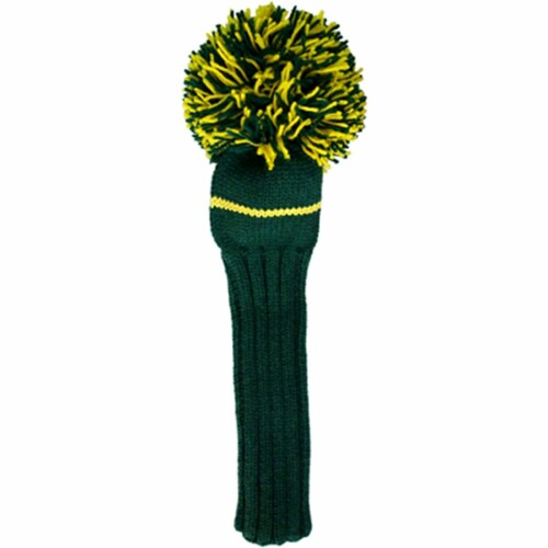 Jan Craig(ジャンクレイグ) ヘッドカバー ハンドメイド ヘッドカバー ドライバー用 460cc対応 Kelly/Yellow(Masters) 2017JCKYD サイズ:460cc対応、全長17インチ(POMは除く)、POM幅8インチ(横幅)