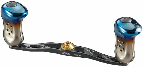 リブレ(LIVRE) 11921 スターター 140 (CRANK 140) 銃の引き金ノッブ積み上げる ダイワ/ABU 左巻き用 鵞鳥メタ\u0026ゴールド FLDK140-TR-GMG