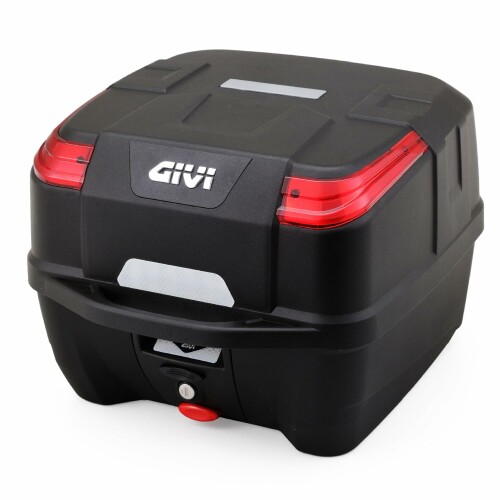 GIVI(ジビ) バイク リアボックス モノロック 33L ATLASシリーズ B33NM レッドレンズ 28828｜アルメリア店