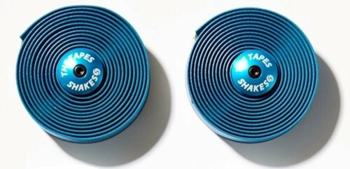 SHAKES (シェイクス) SHAKES THE TAPES ブルー/エンドキャップ ブルー（片側1,800mm、幅／30mm、厚さ1.8mm）
