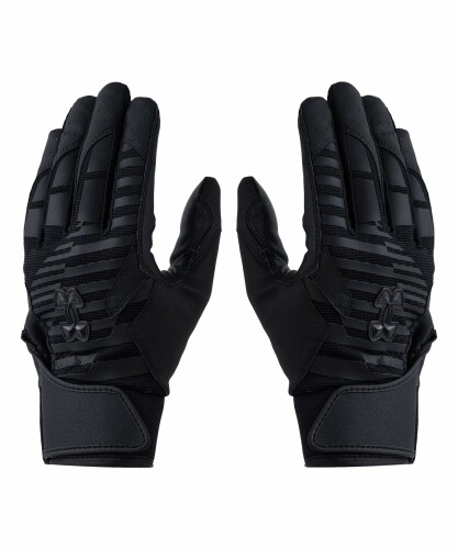 UNDER ARMOUR(アンダーアーマー) UAクリーンアップ プロ バッティンググローブ ノンカラー 6001313(001) ブラック ブラック ブラック XL