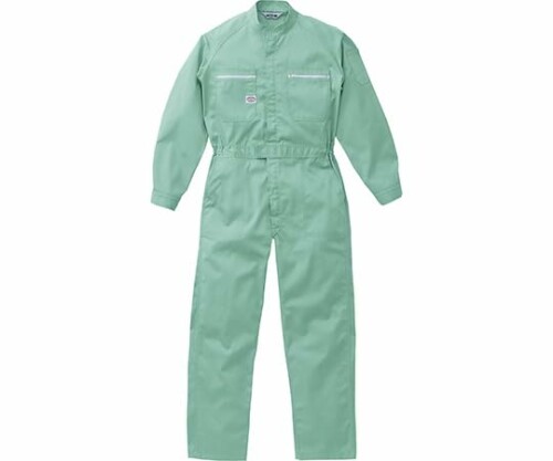 (山田辰) つなぎ服 6800-016 エメラルド緑であること L 6800-016-L