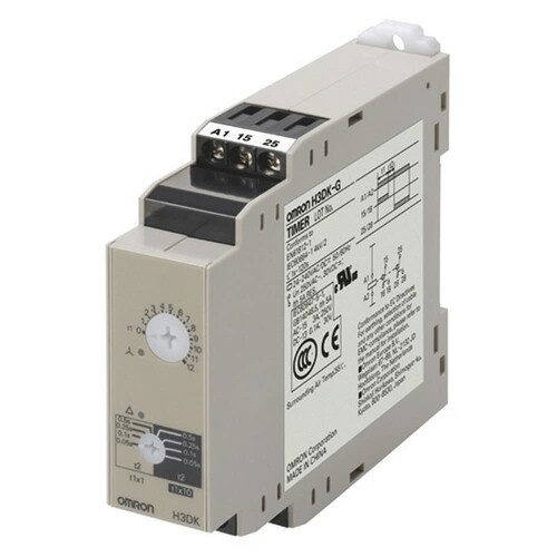 オムロン(OMRON) ソリッドステート・タイマ スターデルタタイマ 接合点最終生産物1c H3DK-G AC/DC24-240