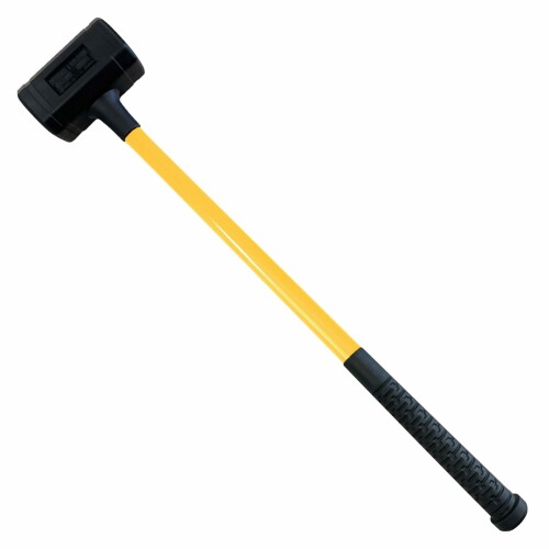 SK11(エスケー11) ウレタンショックレスハンマー 両手で握れる長々しいホンブルグ帽手持ち部分 8P