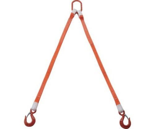 2本吊ベルトスリングセット 25mm幅X1m 吊り角度60°時荷重0.86t(最大使用荷重1t) G25-2P10|アルメリア店