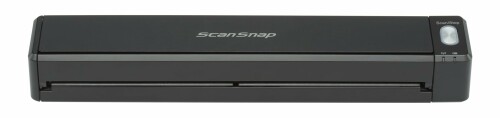 リコー PFU 書きものスキャナ ScanSnap iX110 (A4 片面読取 Wi-Fi相応う USB Type-C 移動性) 書きもの 受け取り証書 名刺 活動写真 (Black)