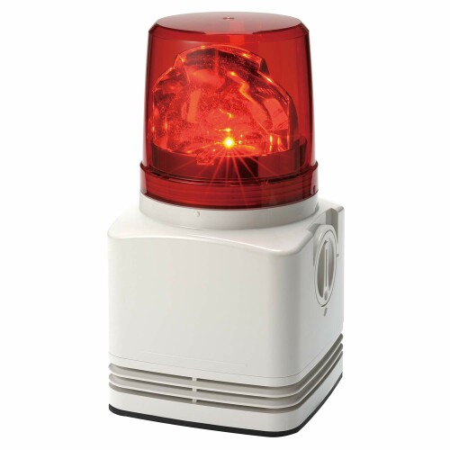 パトライト LED回転灯付電子音報知器 シグナルホン RFT-24A-R DC24V Φ100mm 音色Aタイプ 赤色 34,677円
