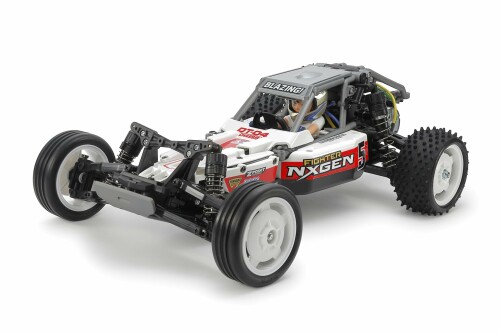 タミヤ 1/10 電動RCカーシリーズ No.741 ファイター ネクスジェン (DT-04シャーシ) 電動ラジオコントロール 58741｜アルメリア店