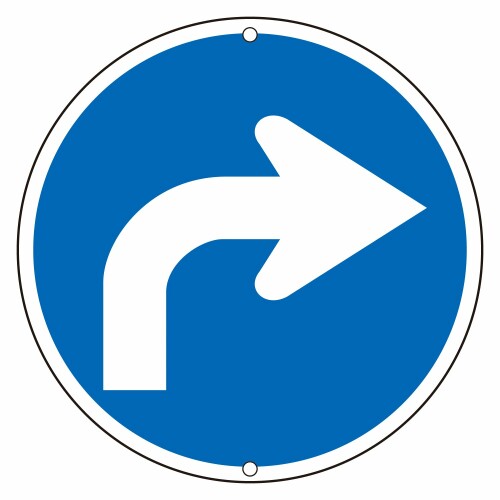 緑十字 道路標識 道路311-B右 133154｜アルメリア店