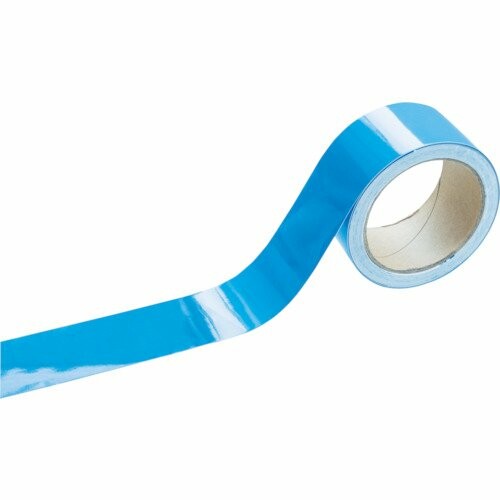 TRUSCO(トラスコ) 螢光伝達ルート磁気テープ50mm×33m 青碧 TLK-5033B