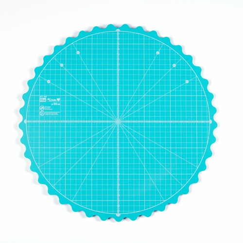 プリムラブ回転させる切り立てる引っ敷き、緑、7 x 5 x 3 珊