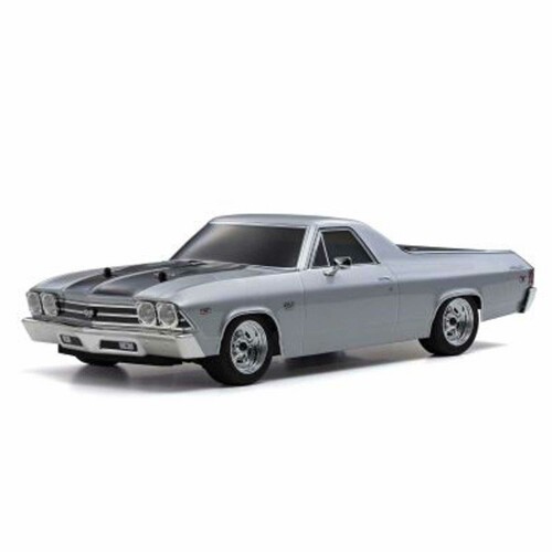 京商(Kyosyo) 1/10 EP 4WD フェーザーMk2 FZ02L レディセット 1969 シボレー エルカミーノ SS 396 (R) コルテッツシルバー 電動ラジオコントロール 34419T2