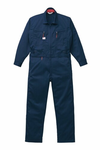 KANSAI 山田辰 ツヅキ服(オール時期用) 6900 ネイビ－青碧 5L大きさ